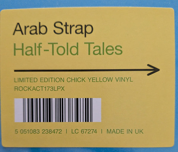 Arab Strap : Half-Told Tales (2xLP, Ltd, Chi)
