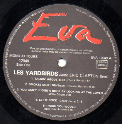 The Yardbirds : Avec Eric Clapton (LP, Comp)