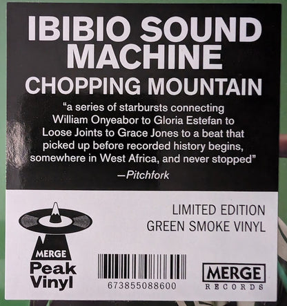 Ibibio Sound Machine : Chopping Mountain (LP, Album, Ltd, Gre)