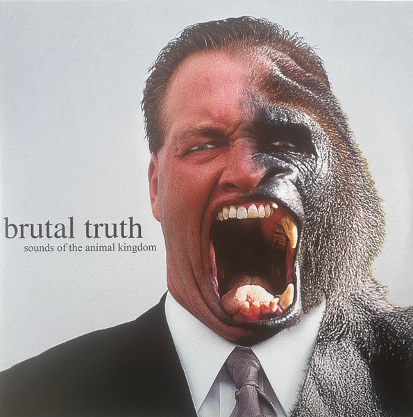 Brutal Truth : Sounds Of The Animal Kingdom (2x12", Album, RE, RM, Whi)