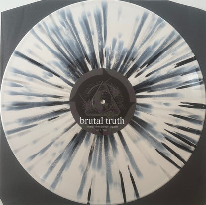 Brutal Truth : Sounds Of The Animal Kingdom (2x12", Album, RE, RM, Whi)