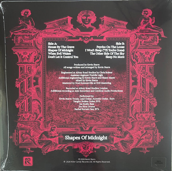 Uncle Acid & The Deadbeats : Shapes Of Midnight (LP, Album, Ltd, Bla)