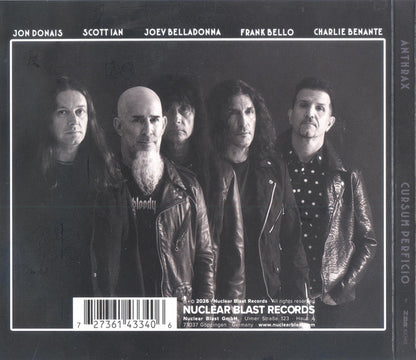 Anthrax : Cursum Perficio (CD, Album, Dig)