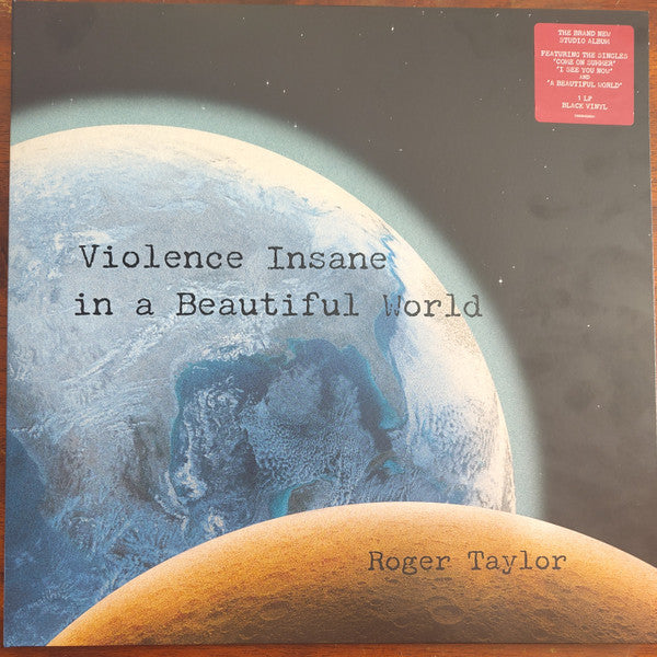 Roger Taylor : Violence Insane In A Beautiful World (LP, Album)