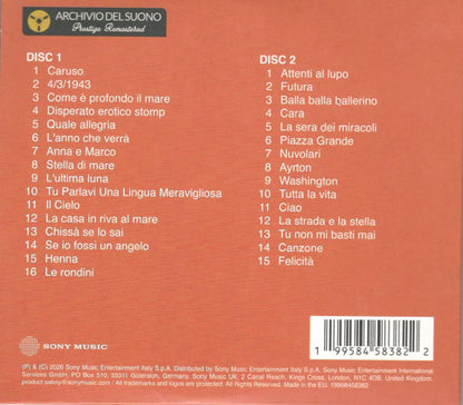 Lucio Dalla : Sono Lucio (CD, Comp, RM)