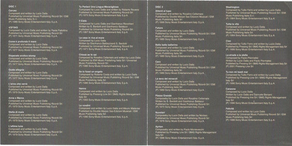 Lucio Dalla : Sono Lucio (CD, Comp, RM)