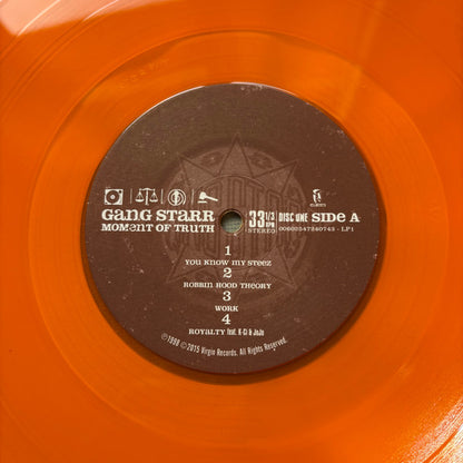 Gang Starr : Moment Of Truth (3xLP, Album, RE, Yel)
