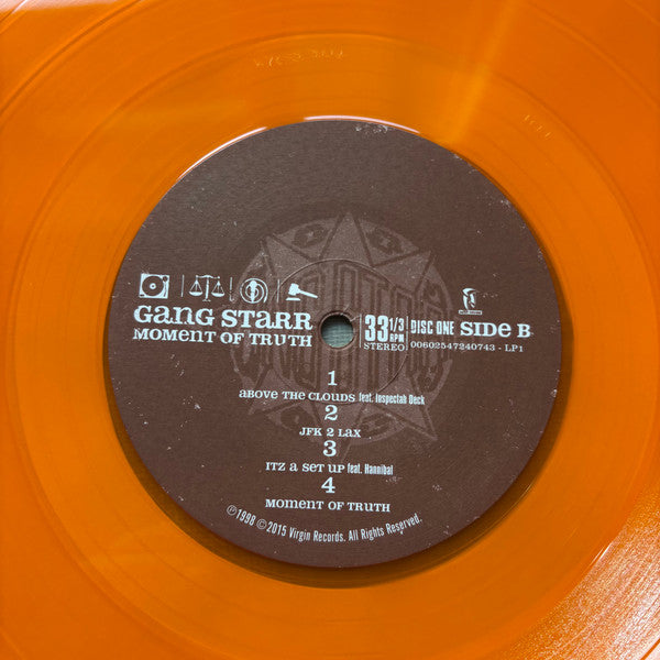 Gang Starr : Moment Of Truth (3xLP, Album, RE, Yel)