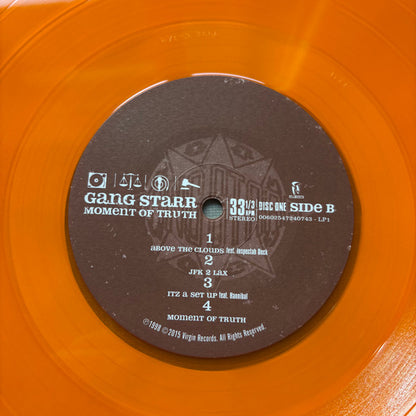 Gang Starr : Moment Of Truth (3xLP, Album, RE, Yel)