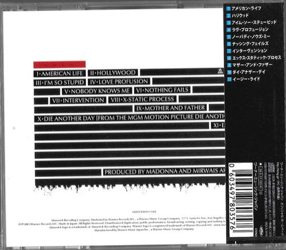 Madonna : American Life (CD, Album, RE)