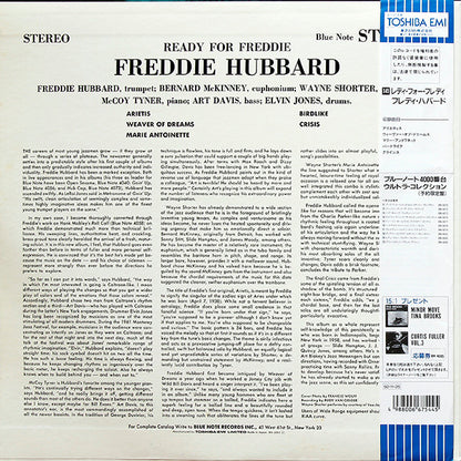 Freddie Hubbard : Ready For Freddie (LP, Album, Ltd, RE)