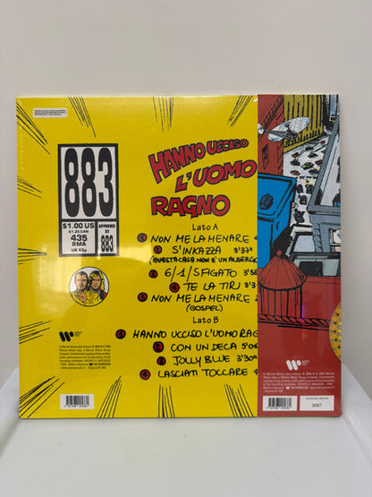 883 : Hanno Ucciso L’Uomo Ragno (LP, Album, Ltd, Num, Zoe)
