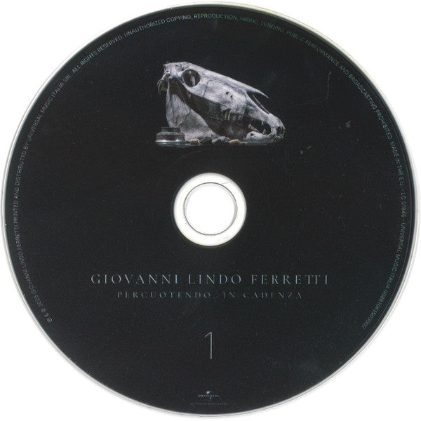 Giovanni Lindo Ferretti : Percuotendo, In Cadenza (2xCD, Album, Car)