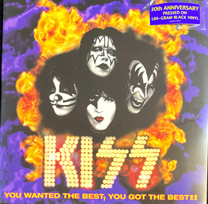 Kiss : You Wanted The Best, You Got The Best!! (2xLP, Comp, RE, 180)