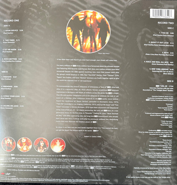 Kiss : You Wanted The Best, You Got The Best!! (2xLP, Comp, RE, 180)