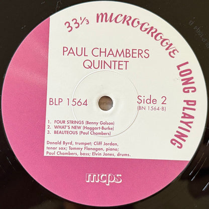 Paul Chambers Quintet With Donald Byrd, Clifford Jordan, Tommy Flanagan, Elvin Jones : Paul Chambers Quintet (12", Album, Mono, Ltd, RE)