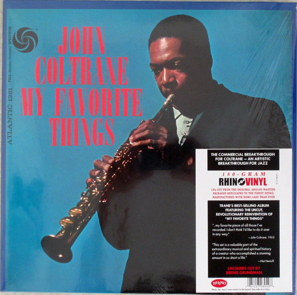 John Coltrane : My Favorite Things (LP, Album, RE, 180)