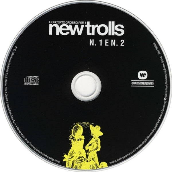 New Trolls : Concerto Grosso Per I New Trolls (CD, Comp, RE)