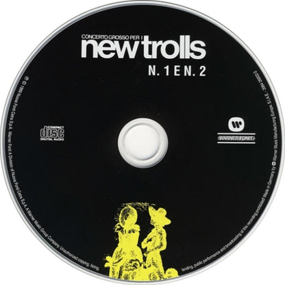 New Trolls : Concerto Grosso Per I New Trolls (CD, Comp, RE)