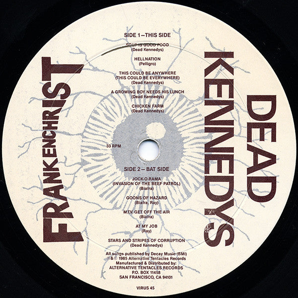 Dead Kennedys : Frankenchrist (LP, Album)