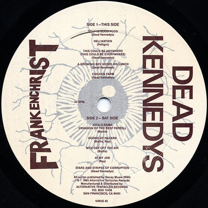 Dead Kennedys : Frankenchrist (LP, Album)