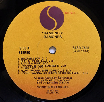 Ramones : Ramones (LP, Album, Ltd, RE, 180)