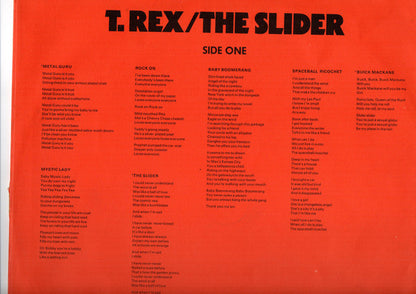 T. Rex : The Slider (LP, Album)