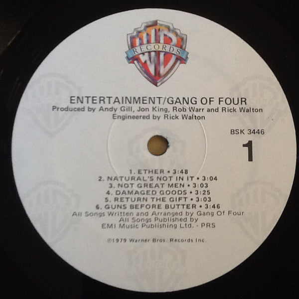 Gang Of Four : Entertainment! (LP, Album, RE, Spe)