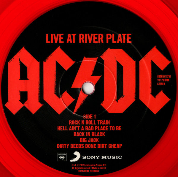 AC/DC : Live At River Plate (3xLP, Album, Red)