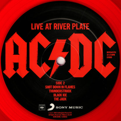 AC/DC : Live At River Plate (3xLP, Album, Red)