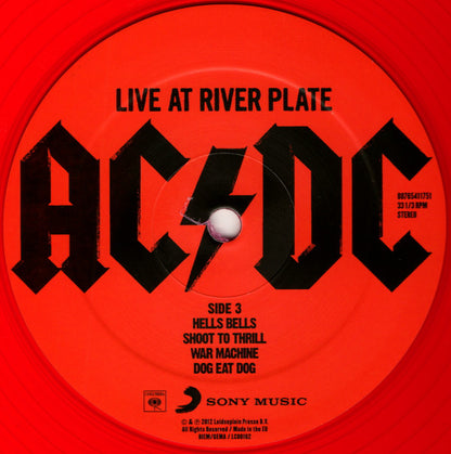 AC/DC : Live At River Plate (3xLP, Album, Red)