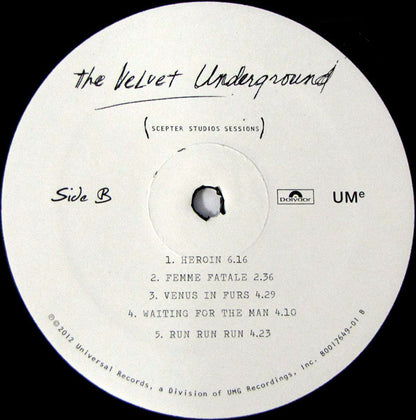 The Velvet Underground : Scepter Studios Sessions (LP, Album, RSD, Ltd, Num, RE)