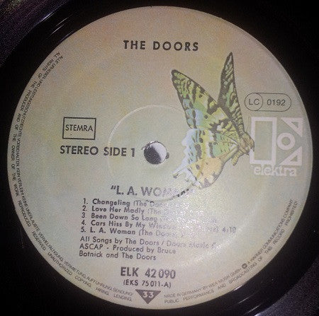 The Doors : L.A. Woman (LP, Album, RE)