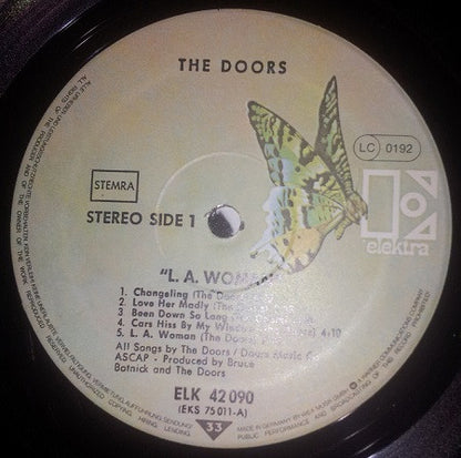 The Doors : L.A. Woman (LP, Album, RE)