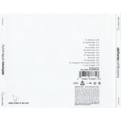 Deftones : White Pony (CD, Album, Enh, RP)