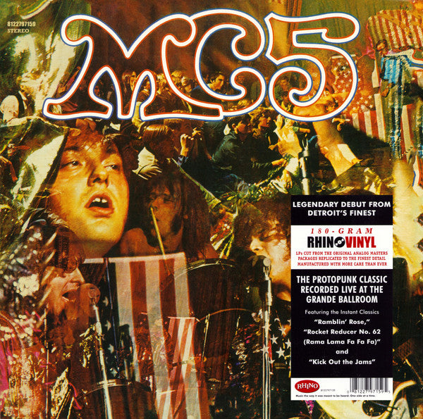 MC5 : Kick Out The Jams (LP, Album, RE, RM, 180)