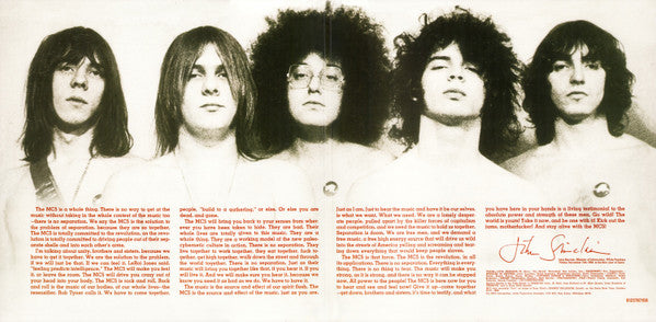 MC5 : Kick Out The Jams (LP, Album, RE, RM, 180)