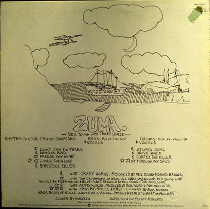 Neil Young & Crazy Horse : Zuma (LP, Album, RE)