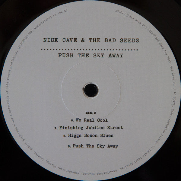 Nick Cave & The Bad Seeds : Push The Sky Away (LP, Album, 180)