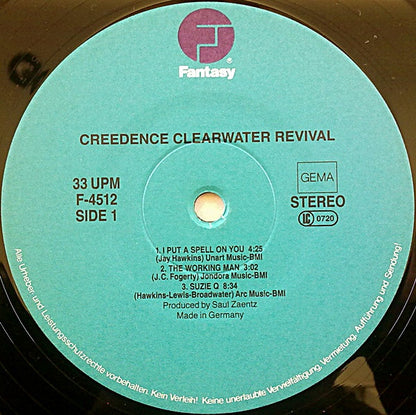 Creedence Clearwater Revival : Creedence Clearwater Revival (LP, Album, RE)