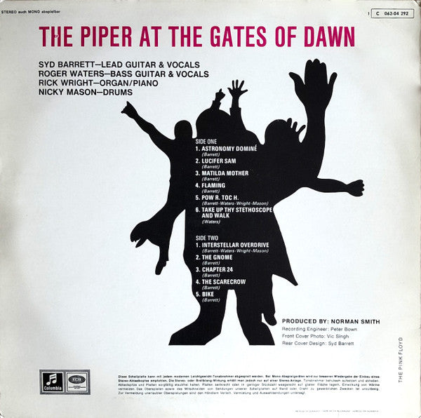 Pink Floyd : The Piper At The Gates Of Dawn (LP, Album, RE)