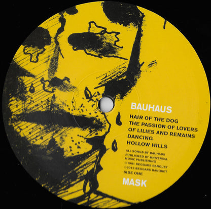 Bauhaus : Mask (LP, Album, RE, 180 + CD, Album, RE, RM)