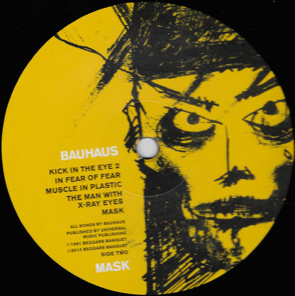 Bauhaus : Mask (LP, Album, RE, 180 + CD, Album, RE, RM)