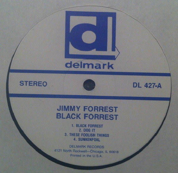 Jimmy Forrest : Black Forrest (LP, Album)