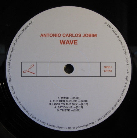 Antonio Carlos Jobim : Wave (LP + CD + Album, RE)