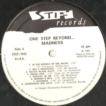 Madness : One Step Beyond... (LP, Album, RE)