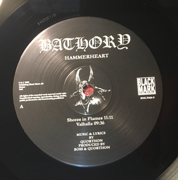 Bathory : Hammerheart (2xLP, Album, RE, RM)