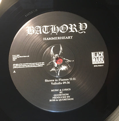 Bathory : Hammerheart (2xLP, Album, RE, RM)