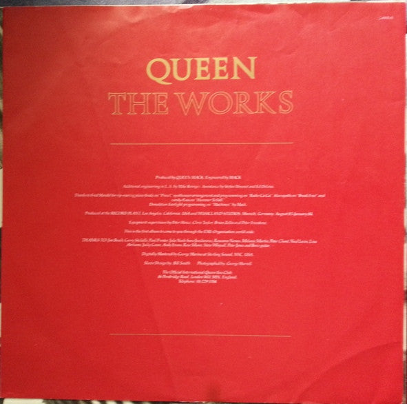 Queen : The Works (LP, Album)