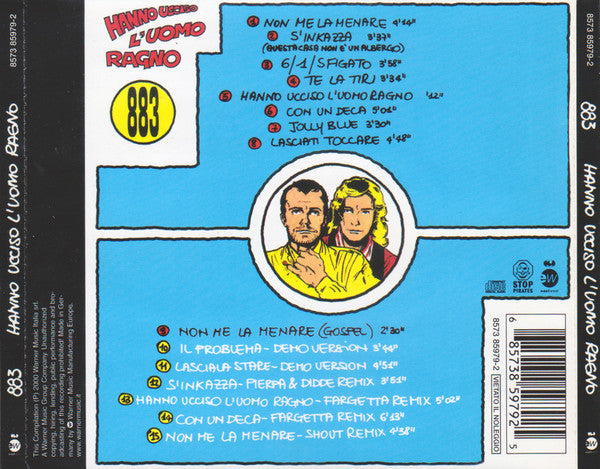 883 : Hanno Ucciso L'Uomo Ragno (Edizione Straordinaria) (CD, Album, RE)